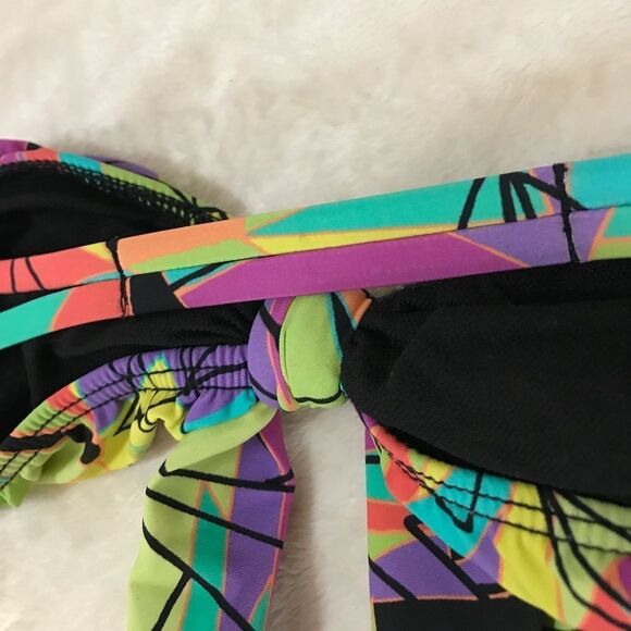 Tavik Swimwear Retro Geometric Bandeau‎ Top - Picture 6 of 6